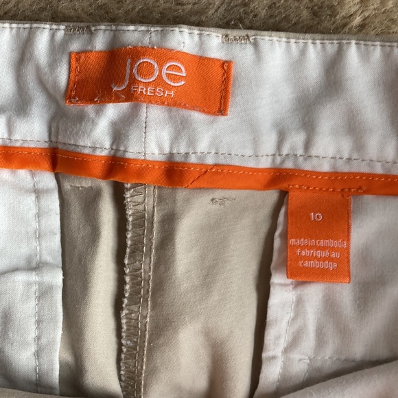 Joe Fresh Cotton Pants Size 10 - Picture 2 of 4